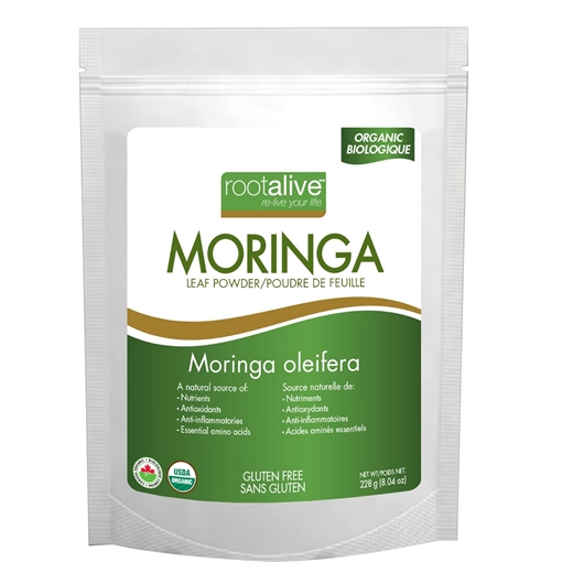 Picture of Rootalive Inc. Rootalive Organic Moringa Leaf Powder, 228g
