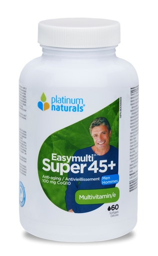 Picture of Platinum Naturals Platinum Naturals Super Easymulti 45+ for Men, 60 Softgels