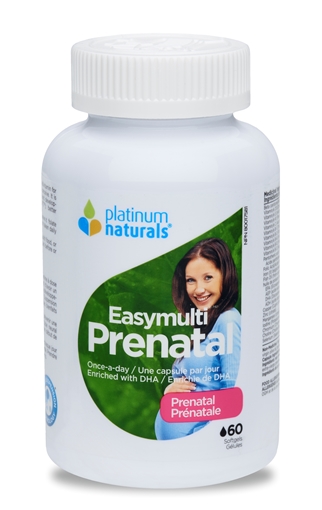 Picture of Platinum Naturals Platinum Naturals Prenatal Easymulti, 60 Softgels