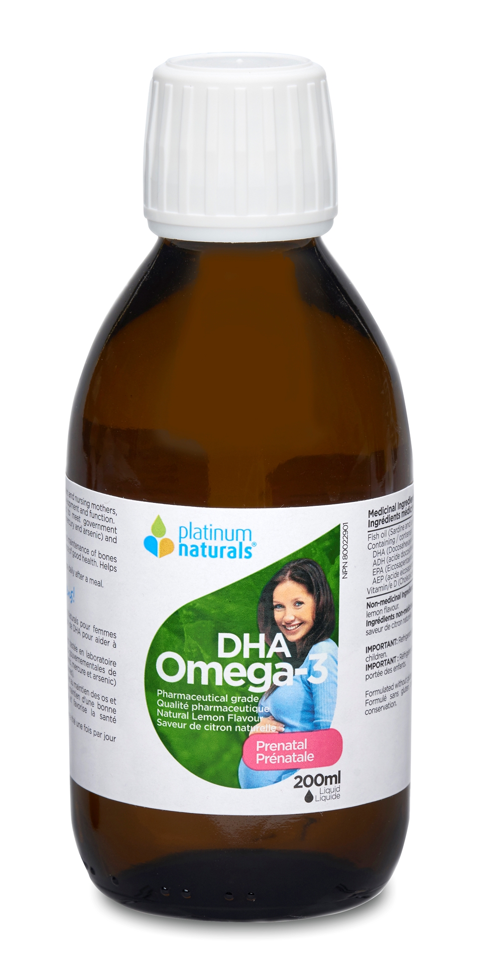 Platinum Naturals Prenatal Omega3 DHA, 200ml Canada's