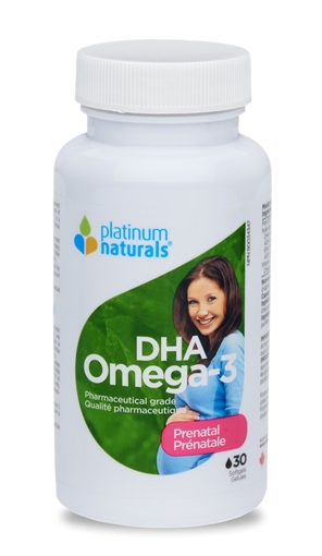Picture of Platinum Naturals Platinum Naturals Prenatal Omega-3 DHA, 30 Softgels