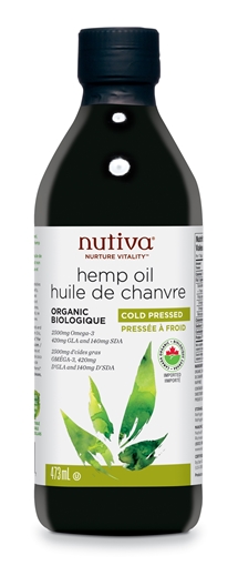 Picture of Nutiva Organic Hemp Oil, 473ml