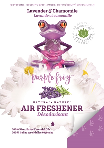 Picture of Purple Frog Products Purple Frog Relax Pod, Lavender & Chamomile 12 Pods