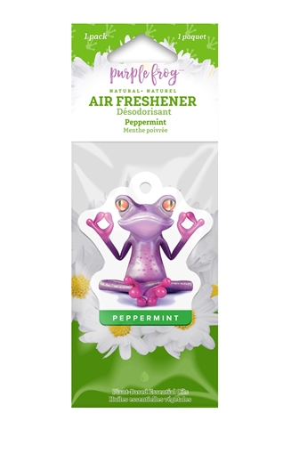 Picture of Purple Frog Products Purple Frog Car Air Freshener, Peppermint 1pcs