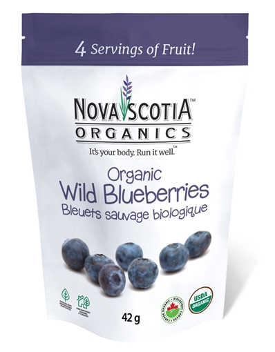 Picture of Nova Scotia Organics Nova Scotia Organics Organic Wild Blueberries, 42g