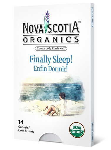 Picture of Nova Scotia Organics Nova Scotia Organics Finally Sleep!, 14 Caplets