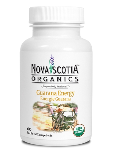 Picture of Nova Scotia Organics Guarana Energy, 60 Tablets