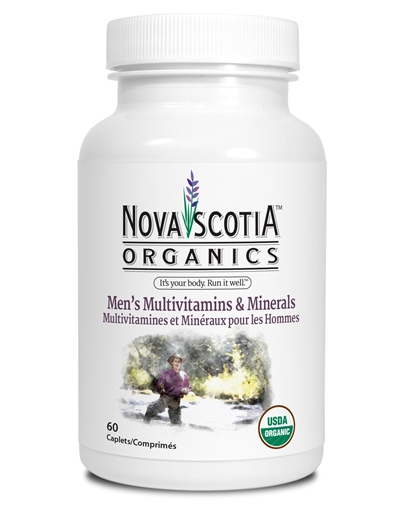 Picture of Nova Scotia Organics Men's Multivitamins &  Minerals, 60 Caplets