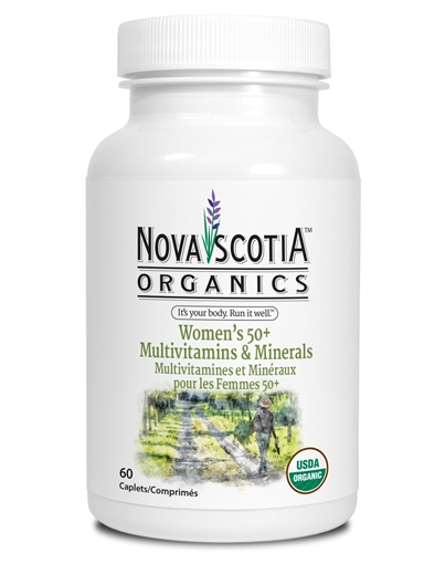 Picture of Nova Scotia Organics Women's 50+ Multivitamins & Minerals, 60 Caplets
