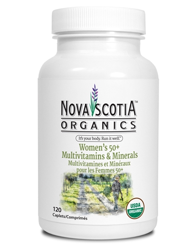 Picture of Nova Scotia Organics Women's 50+ Multivitamins & Minerals, 120 Caplets
