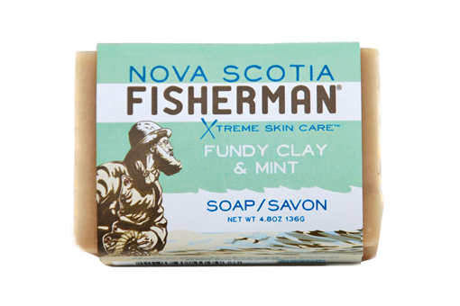 Picture of Nova Scotia Fisherman Nova Scotia Fisherman Bar Soap, Clay N Mint 136g