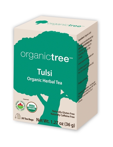 Picture of Organictree Organictree Organic Tulsi Tea, 20 Bags
