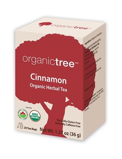 Picture of Organictree Organictree Organic Cinnamon Tea, 20 Bags