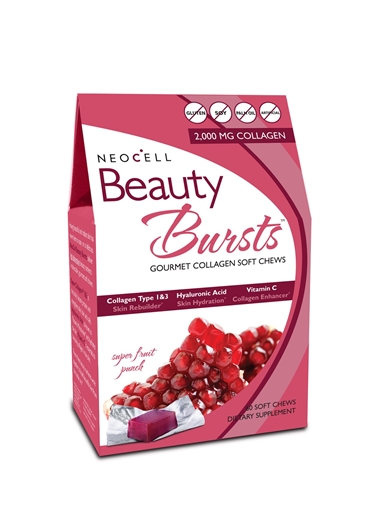 Picture of NeoCell NeoCell Beauty Bursts Gourmet Collagen Soft Chews, 60 Soft Chews