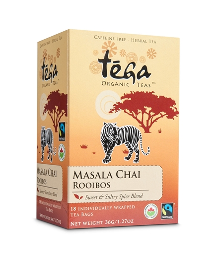 Picture of Tega Tea Tega Tea Masala Chai Rooibos, 18 Bags