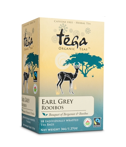 Picture of Tega Tea Tega Tea Earl Grey Rooibos, 18 Bags