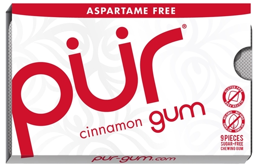 Picture of PUR Gum PUR Cinnamon Gum, 12 Packs