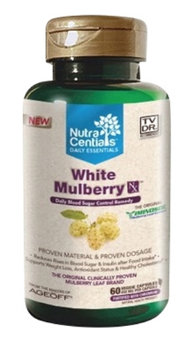 Picture of Nuvocare Health Sciences Nuvocare Health Sciences NutraCentials White Mulberry Nx, 60 Veggie Capsules