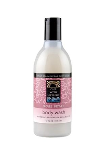 Picture of One With Nature One With Nature Body Wash, Rose Petal 350ml