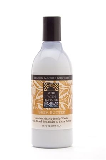 Picture of One With Nature One With Nature Body Wash, Shea Butter 350ml