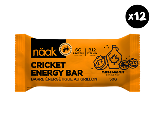 Picture of Naak Naak Energy Bars, Maple Walnut 12x50g