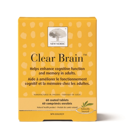 Picture of New Nordic New Nordic Clear Brain, 60 Tablets