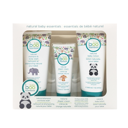 Picture of Boo Bamboo Boo Bamboo Baby Natural Essentials, 4-Pack Set