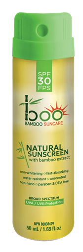 Picture of Boo Bamboo Boo Bamboo SPF 30 Natural Sunscreen Mini Spray, 50ml