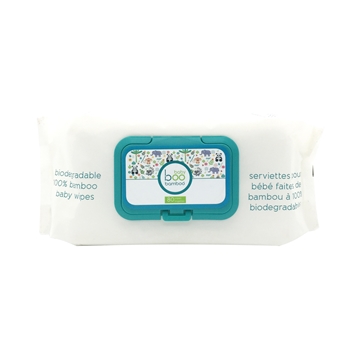 Picture of  Boo Bamboo Baby Biodegradable, 80 Wipes