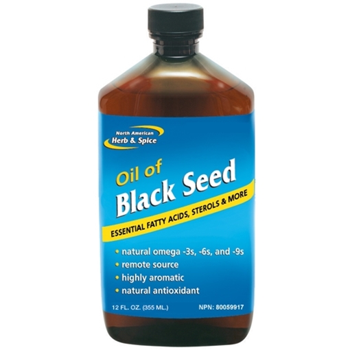 Picture of North American Herb & Spice North American Herb & Spice Oil of Black Seed, 355ml