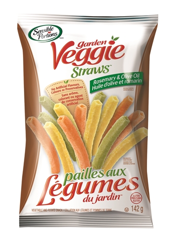 Picture of Sensible Portions Sensible Portions Garden Veggie Straws, Rosemary & Olive Oil 142g