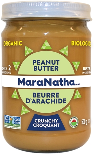 Picture of Maranatha Nut Butters MaraNatha Organic Peanut Butter Crunchy with Salt, 500g