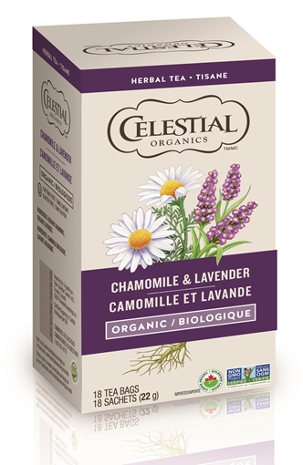 Picture of Celestial Tea Celestial Tea Organics Chamomile Lavender, 18 Bags