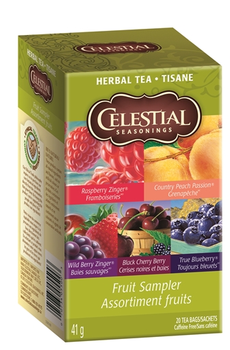 Picture of Celestial Tea Celestial Tea Fruit Sampler, 20 Bags