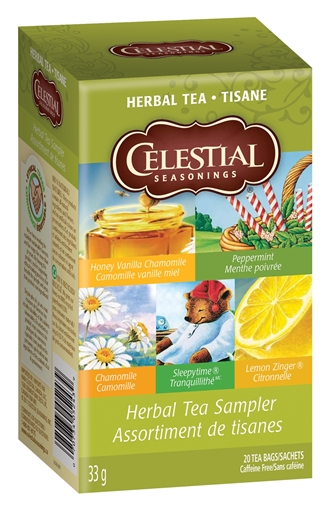 Picture of Celestial Tea Celestial Tea Herb Sampler, 20 Bags