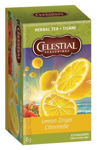 Picture of Celestial Tea Celestial Tea Lemon Zinger, 20 Bags