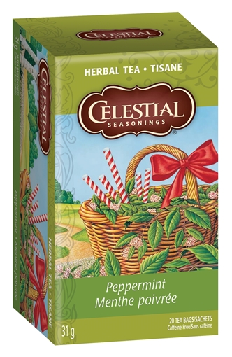 Picture of Celestial Tea Celestial Tea Peppermint, 20 Bags