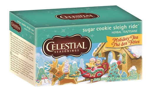 Picture of Celestial Tea Celestial Tea Sugar Cookie Sleigh Ride, 20 Bags