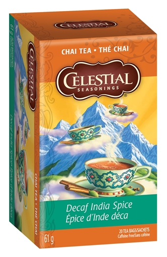 Picture of Celestial Tea Celestial Tea Decaf India Spice, 20 Bags