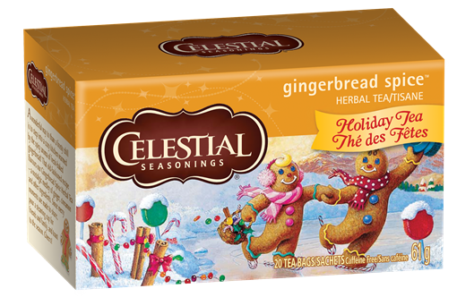 Picture of Celestial Tea Celestial Tea Gingerbread Spice, 20 Tea Bags