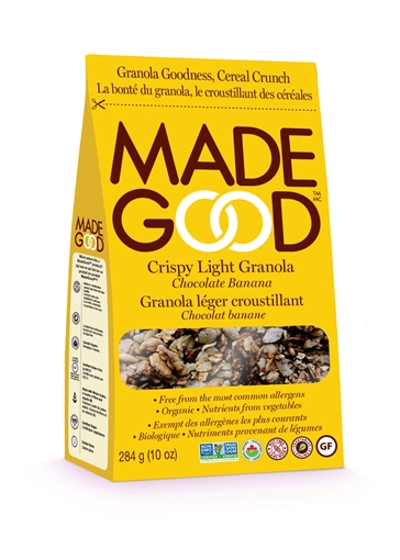 Picture of Made Good Made Good Crispy Light Granola, Chocolate Banana 284g