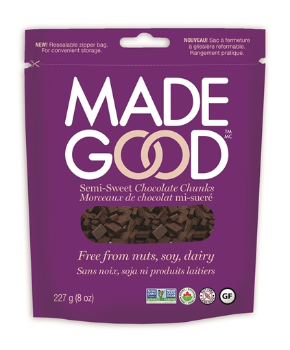 Picture of Made Good Made Good Semi-Sweet Chocolate Chunks, 227g