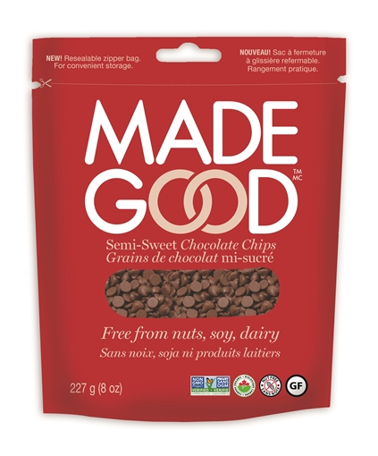 Picture of Made Good Made Good Semi-Sweet Baking Chocolate Chips, 227g