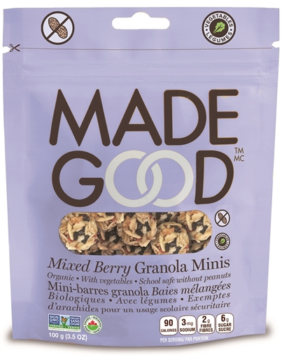 Picture of Made Good Mixed Berry Granola Minis Pouch, Case of 6x100g