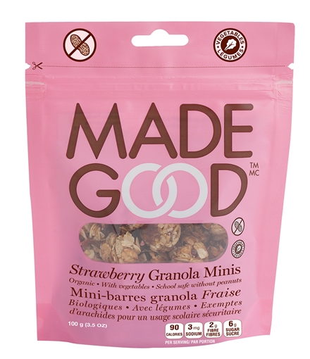 Picture of Made Good Strawberry Granola Pouch, Case of 6, 100g