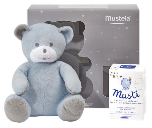 Picture of Mustela Canada Mustela Canada Musti Gift Set Blue, 50ml + Gift