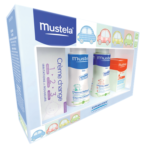 Picture of Mustela Canada Mustela Canada Vacation Travel Set, 4-Pack