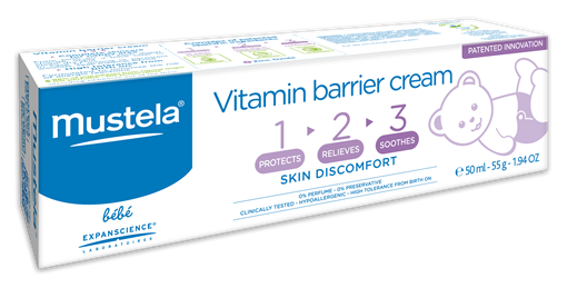 Picture of Mustela Canada Mustela Canada Vitamin Barrier Cream 1-2-3, 100ml