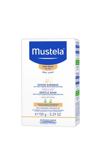 Picture of Mustela Canada Mustela Canada Gentle Soap With Cold Cream, 150g