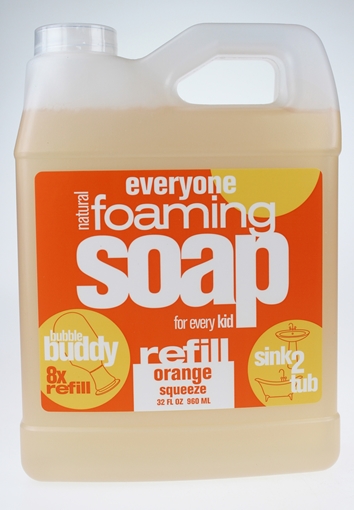 Picture of Everyone Everyone Orange Squeeze Kids Soap, 960ml